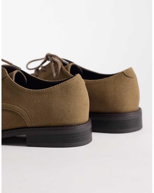 ASOS Brown Derby Shoes for men