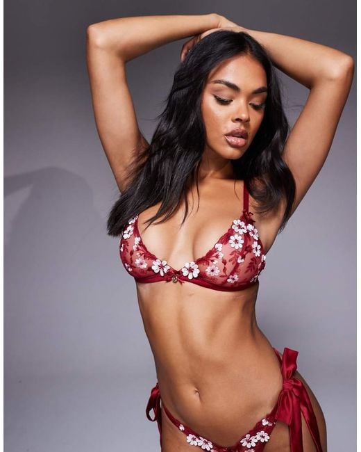 Boux Avenue Orange Elodie Bow Bralette