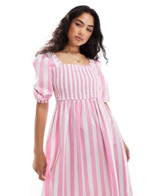 Nobody's Child Pink Elsa Midaxi Dress