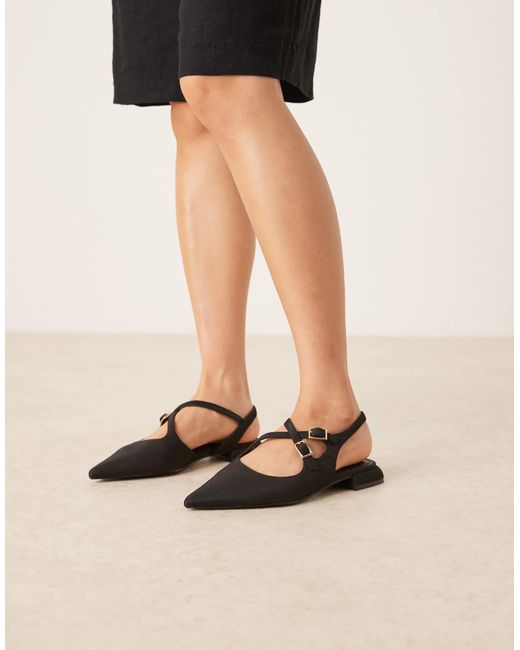 ASOS Black – lila – ballerinas