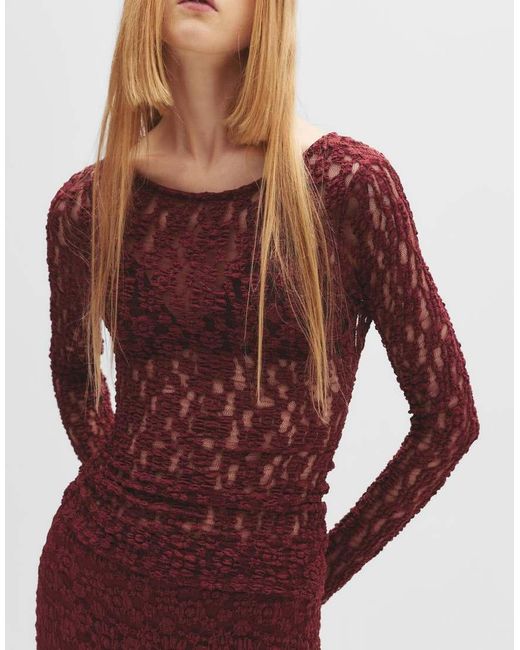 Top di Pull&Bear in Red