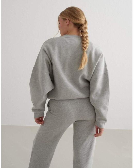 Aim'n Gray Melange Wellness Sweatshirt