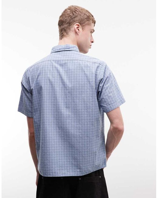 Camicia di No Problemo in Blue da Uomo
