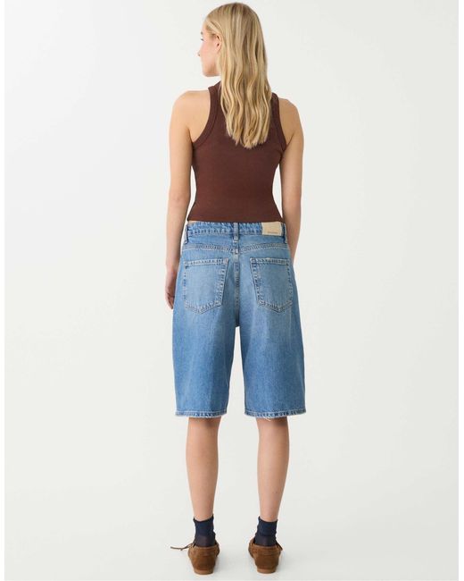 Stradivarius Blue – d95 – bermuda-jorts