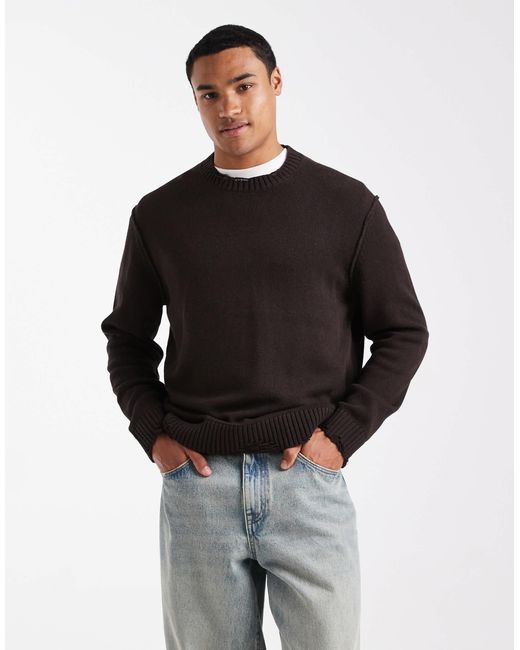 Only & Sons – strickpullover in Black für Herren