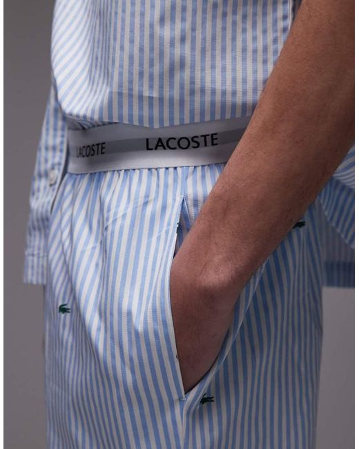 Lacoste Loungekleding in het Blue voor heren