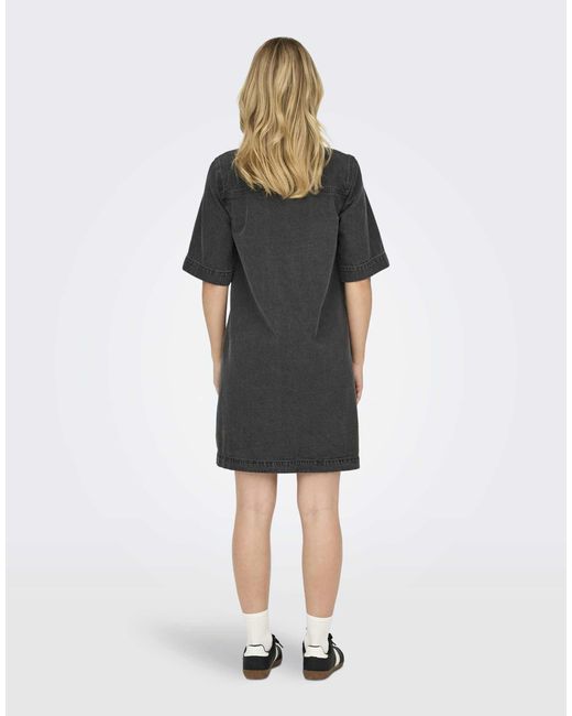 ONLY Black – jeanskleid