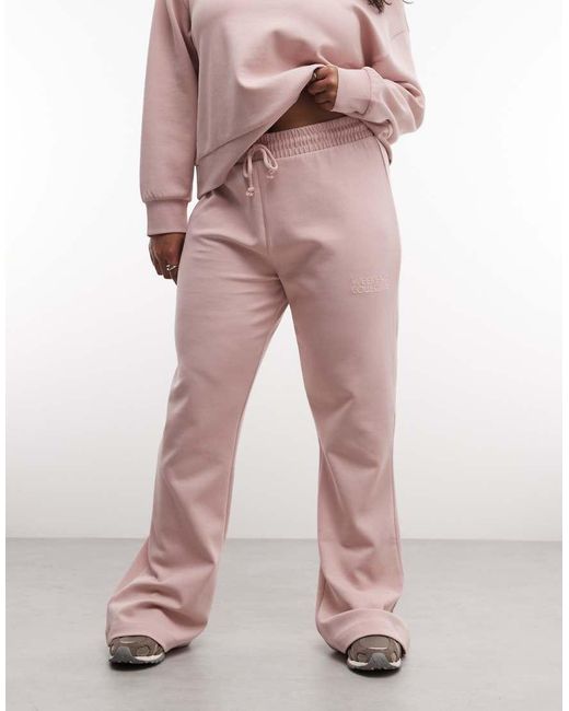 ASOS Weekend Collective Curve Co-Ord Interlock Flared Trouser