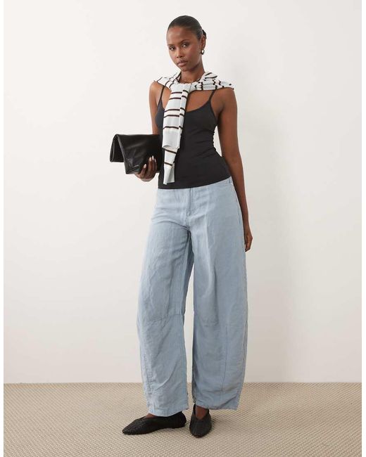 ASOS White Breathemaxtm Polyamide Scoop Neck Cami With Elastic Straps