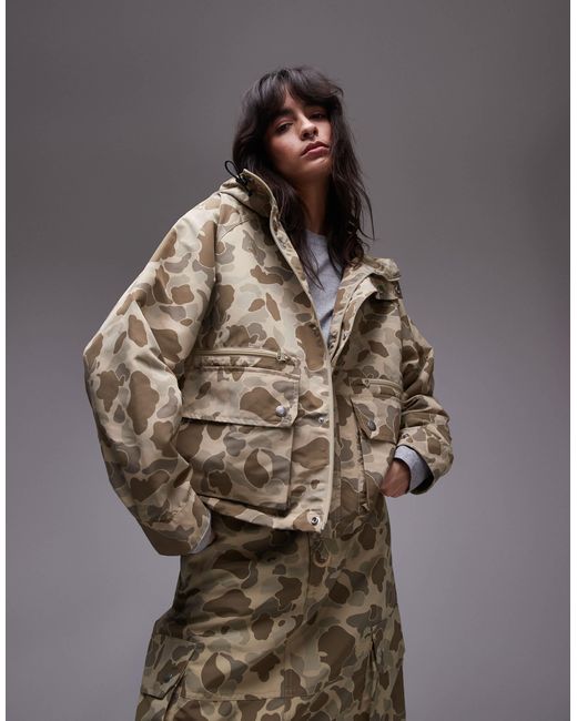 Irwin - veste à imprimé camouflage Carhartt en coloris Multicolor