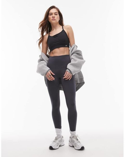 New Balance Black Essential Sports Bra