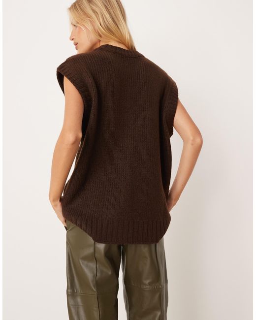 ASOS Brown – oversize-pullunder