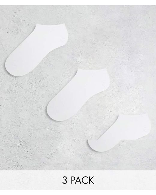 Pack De 3 Pares De Calcetines Deportivos Blancos De Weekday de color White