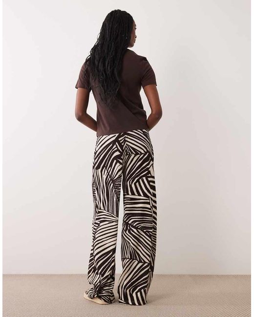 JDY Tall Brown Pull On Pants