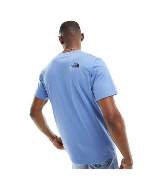 The North Face Black Simple Dome Logo T-shirt for men