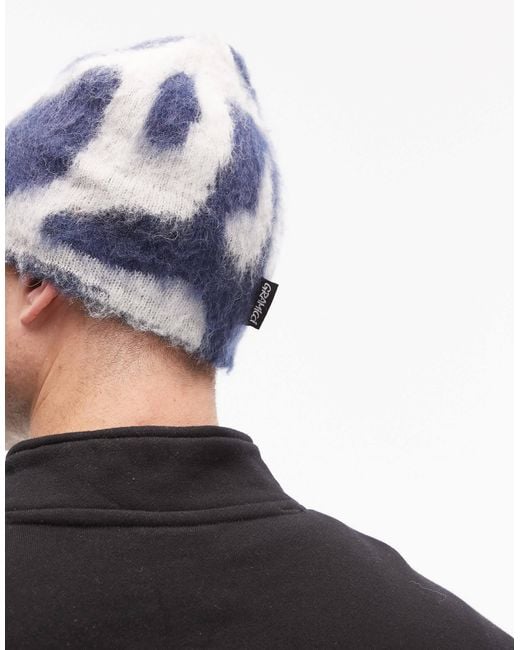 Gramicci Mohair Burly Running Man Beanie in Black for Men | Lyst