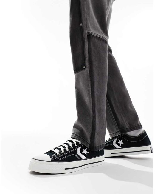 Star Player 76 Ox di Converse in Black