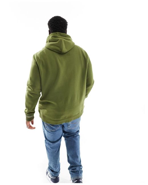 Sudadera verde con capucha y diseño universitario monotipo Tommy Hilfiger de hombre de color Green