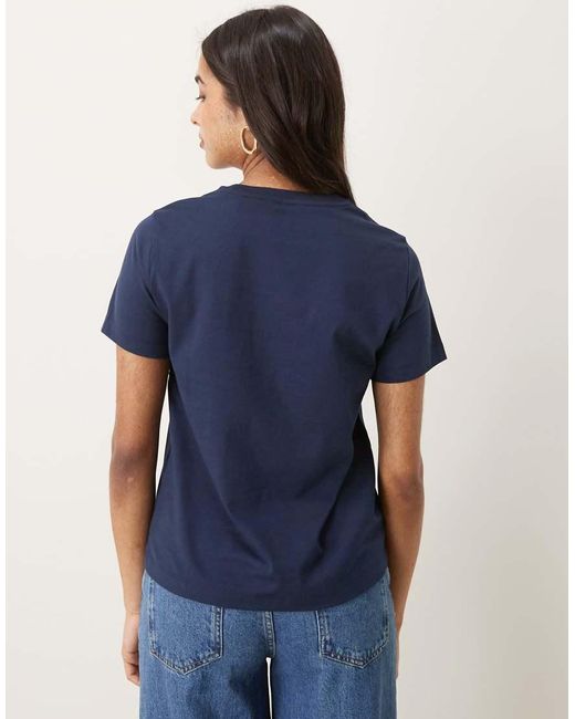Gant Blue Graphic Collegiate T-shirt