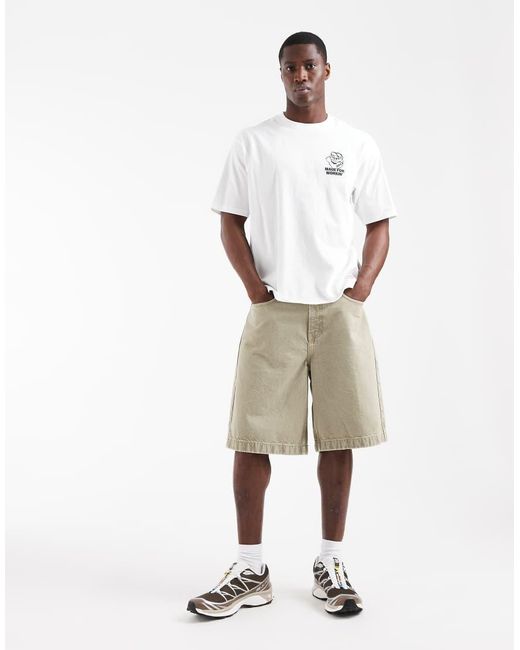 Levi's Brown Workwear Graphic Logo T-shirt for men