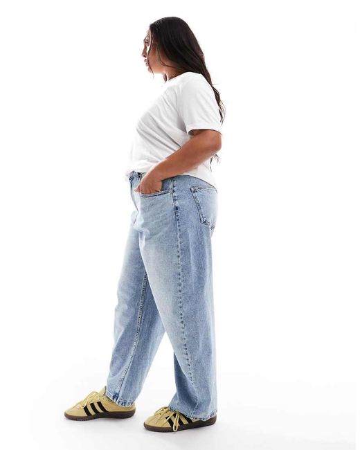ASOS Asos Design Curve in het Blue