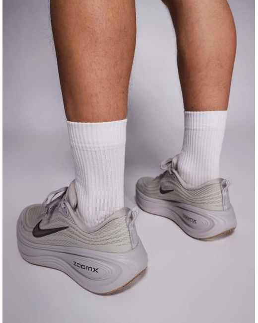 Nike Gray Vomero Plus Trainers for men