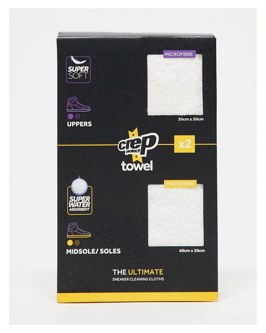 Crep Protect Black Microfibre Towel