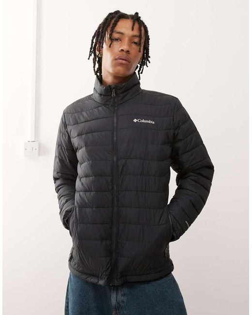 Columbia Blue Powder Lite Ii Jacket for men