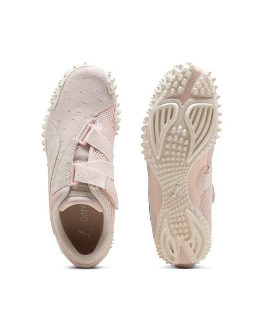 PUMA White Mostro Trainers