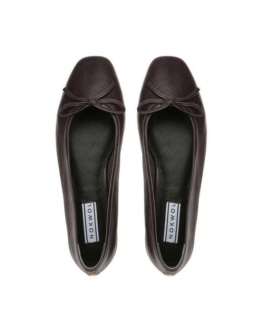 Nokwol Black Avery Flats