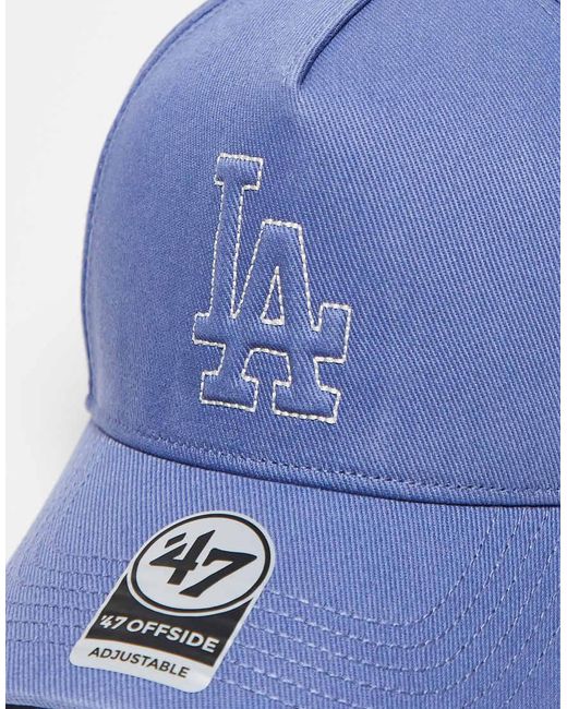 '47 Blue La Dodgers Clean-up Baseball Cap