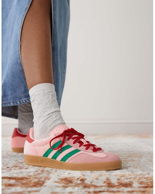 Adidas Originals Green Gazelle Indoor Trainers for men