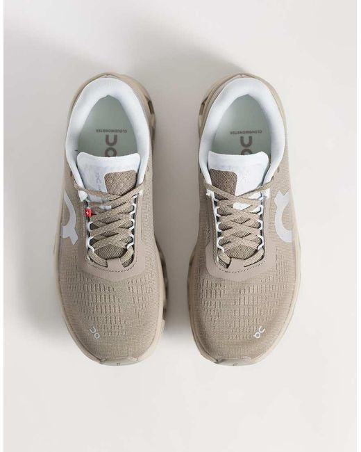 On Shoes White Cloudmster 1 Running Trainers