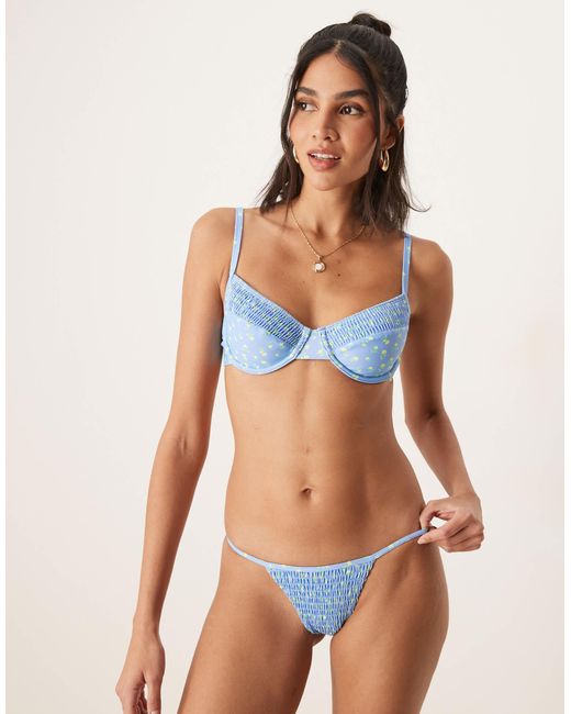 Kulani Kinis Blue – bügel-bikinioberteil