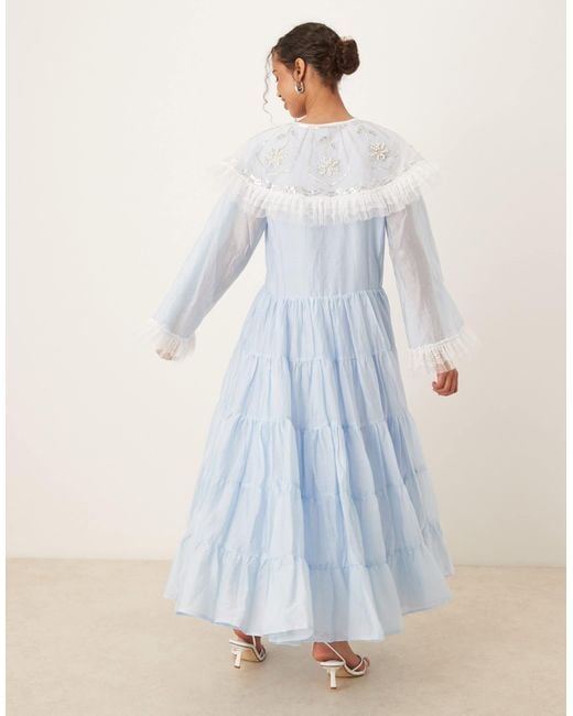 Sister Jane Blue Dream Primrose Maxi Dress