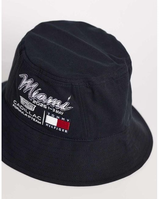 Tommy Hilfiger Blue X Cadillac F1 Miami Bucket Hat