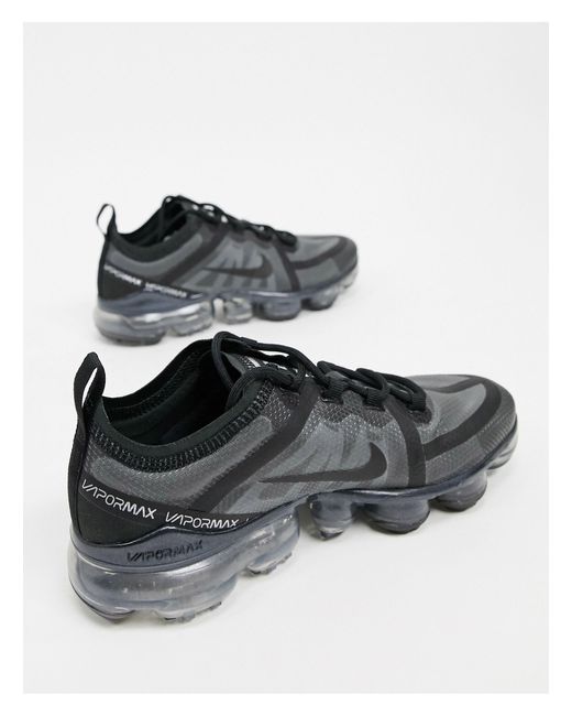 Air Vapormax - Baskets Caoutchouc Nike en coloris Noir - Lyst Air Vapormax - Baskets Caoutchouc Nike en coloris Noir - Lyst