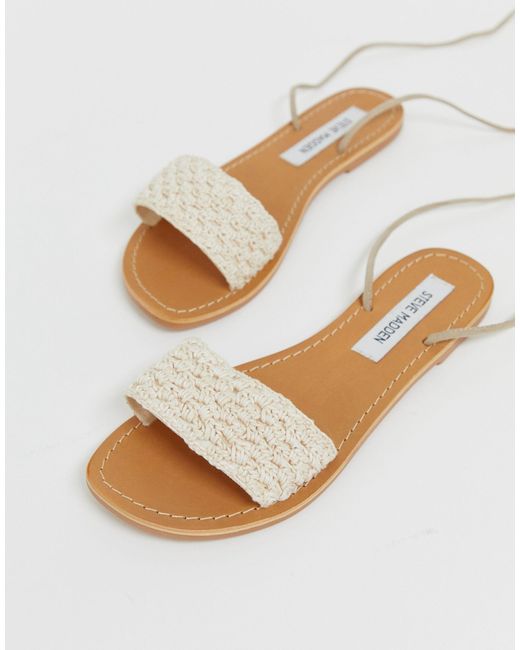 steve madden shell sandals