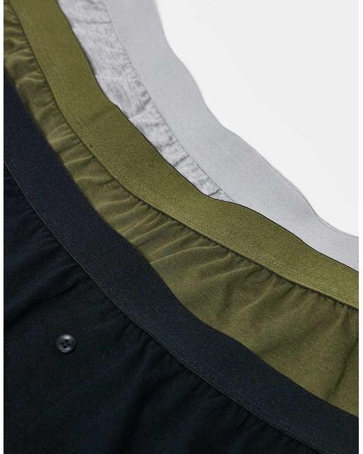 ASOS Multicolor 3 Pack Jersey Boxer for men