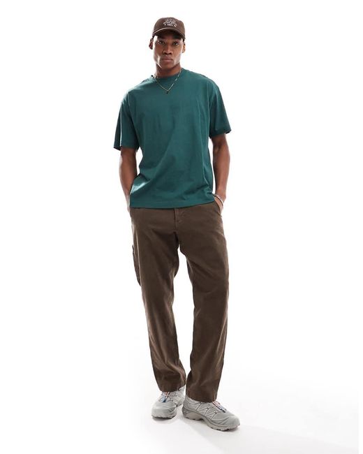 Cotton On Blue Box Fit Plain T-shirt for men