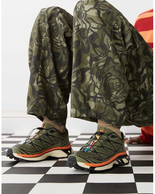 Salomon Green Xt-6 Trainers