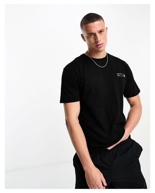 Jack & Jones Core Oversized T-shirt With Navigation Back Print in Black for  Men | Lyst