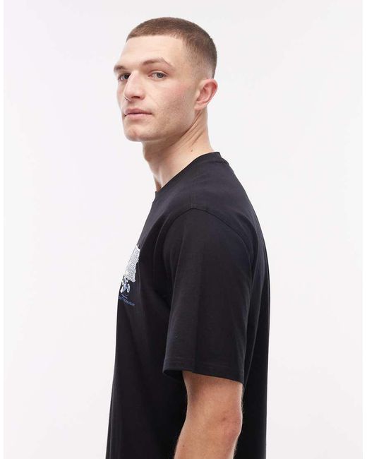 Dickies Black Lynndyl Short Sleeve T-shirt for men