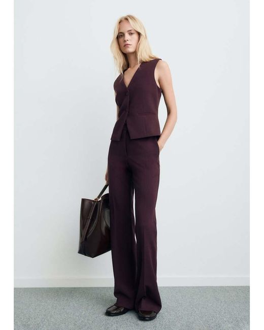 Mango Gray Emma Tailo Trouser Co-ord