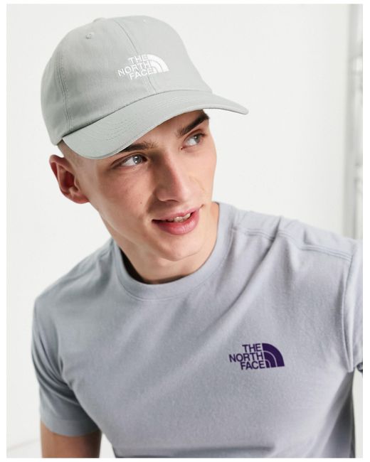 The North Face Cotton Norm Cap in Grey 
