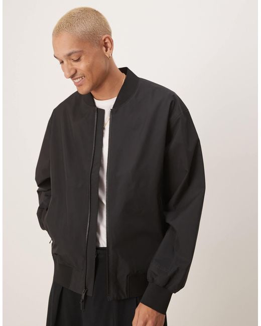 Calvin Klein Black Bomber Jacket for men