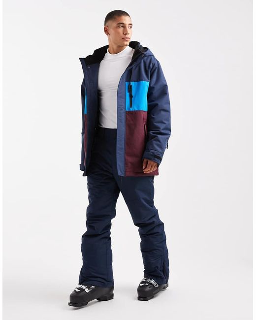 Pantalones De Esquí De Threadbare de hombre de color Blue