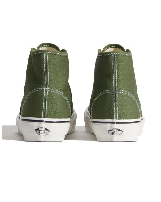 Vans Green Authentic Hi 2.0 Sneakers