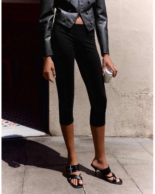 Bershka Black Capris