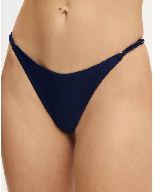 Cotton On Natural Micro String Thong Bikini Bottom